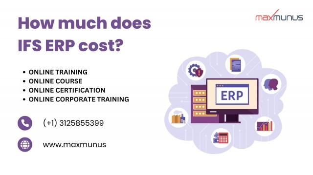 How much does IFS ERP cost?